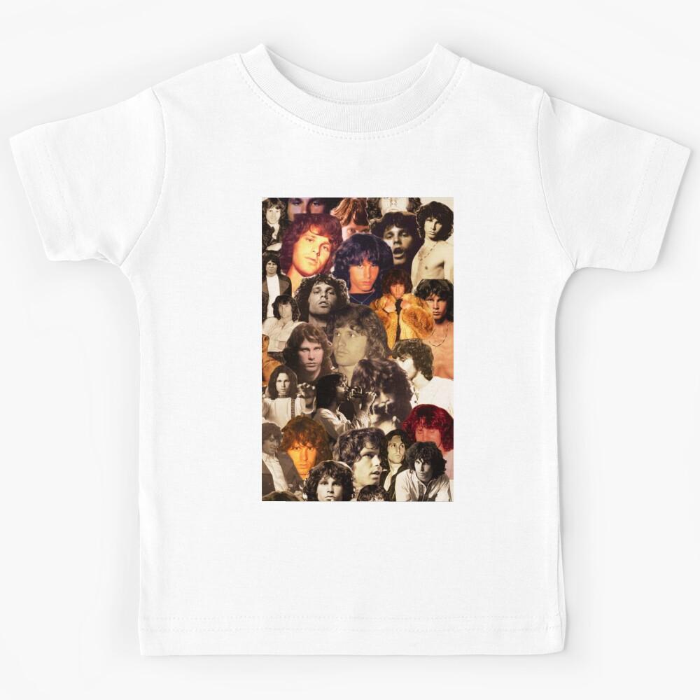 Jim Morrison Collage | The Doors | TheAmericanPoet Kids T-Shirt 130
