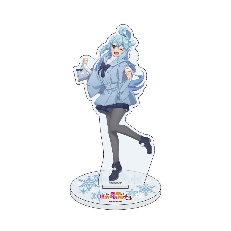 

Благословение на эту чудесную акриловую подставку 3 08 Aqua для зимней одежды KonoSuba Божий мир! Вер. [Оригинальная иллюстрация]