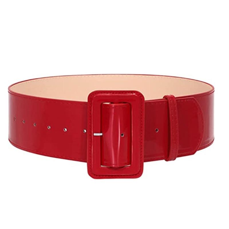 Large Ceinture Élastique Décorative Corset pour Femmes Ajustable Tissu Amincissant pour Tenue Pull Robe