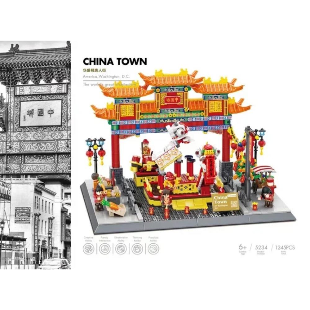 MOC World Famous Architecture Edifice Opera House Building Blocks Villa Savoye Bridge Tower Toy Children Birthday Christmas Gift