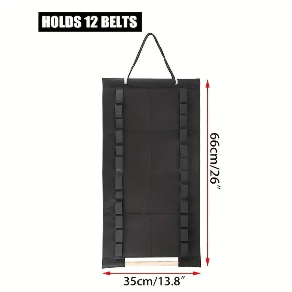 New Portable Karate Belt Display Stand with Hanging Medal Sticks Felt Hanging Bag Storage Rack Lightweight Storage Bag Gift