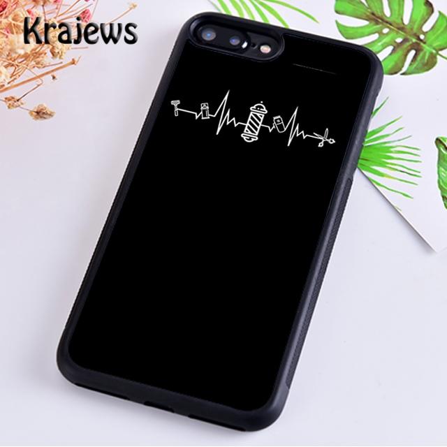 Barber Stripes Scissors For iPhone 17 Air 16 Phone Case Cover 15 14 Plus 12 13 Pro Max Coque Shell Fundas