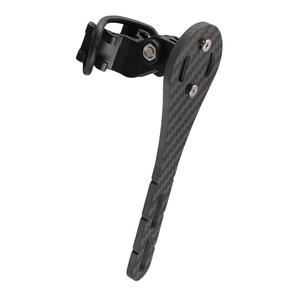 Carbon Fiber Bike Computer Mount Adjustable Out Front Bike Mount  Cycling Accessories