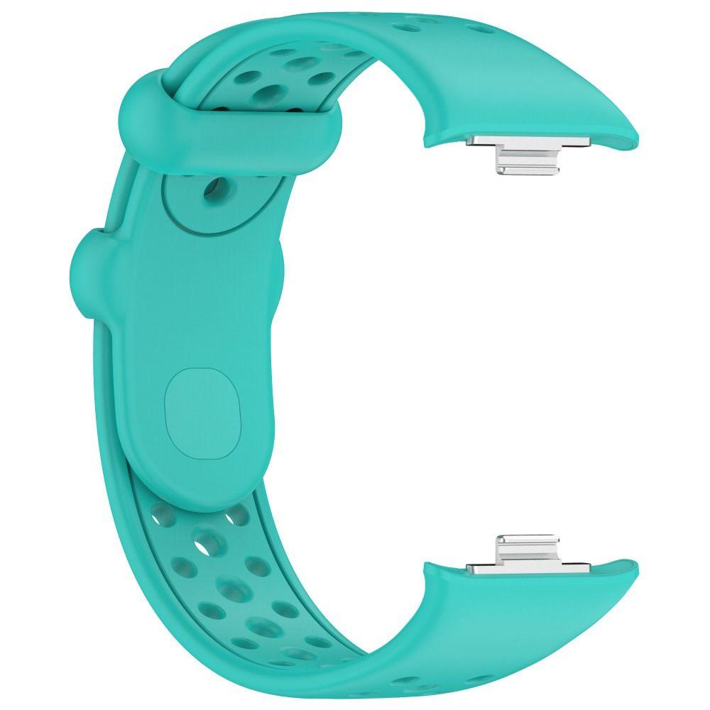 

Дышащий браслет, браслет для умных часов, новый силиконовый ремешок для Redmi Watch 4/Xiaomi Band 8 Pro тил синий