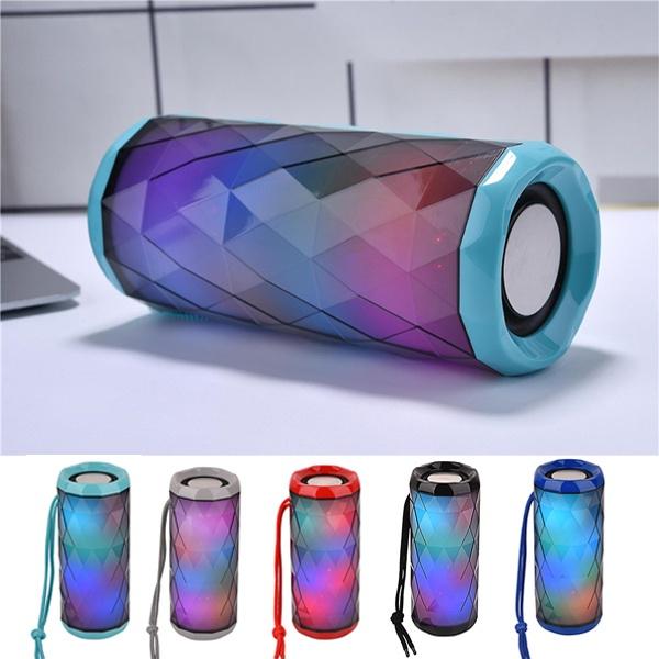 TG167 Waterproof Portable Bluetooth Speaker Outdoor Column Stereo HiFi Speakers Support TF Card
