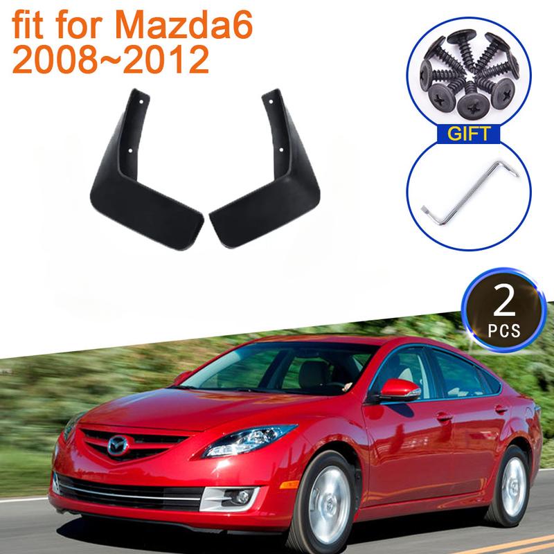 2x Mud Flaps for Mazda6 Mazda 6 GH1 2012 2011 2010 2009 2008 Ultra Accessories Mudguards Fender Splash Guards Flap Rear Mud Auto