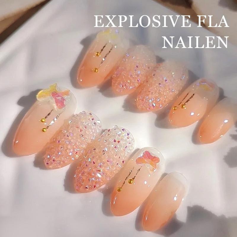 1,5 mm Klarer Kristall AB Gold 3D Flatback Stein Schmuck Edelsteine Nagelkunst Strass Dekorationen Schuhe und Tanz Dekor Maniküre