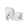 Ceramic Fleshy Plant Pot Cat Planter Plant Flowerpot Ornament for Fleshy Plant Cactuses Container for Home Balcony