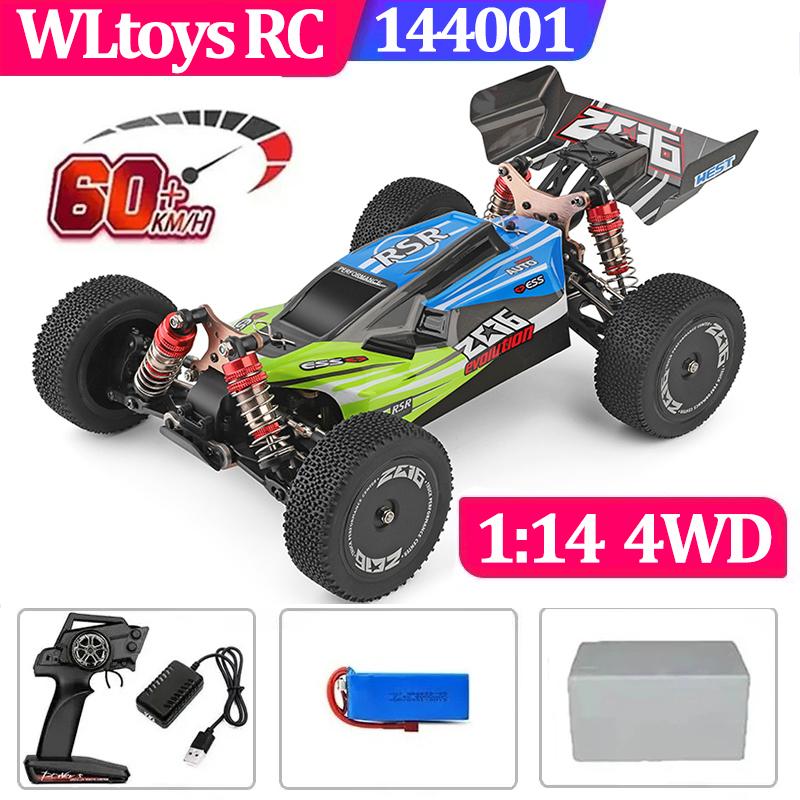 75 KM/H WLtoys 124016 124017 60 KM/H 144001 Rc Electric 4wd Battery High Speed Atv Remote Control Drift Rc Cars for Adults Toys