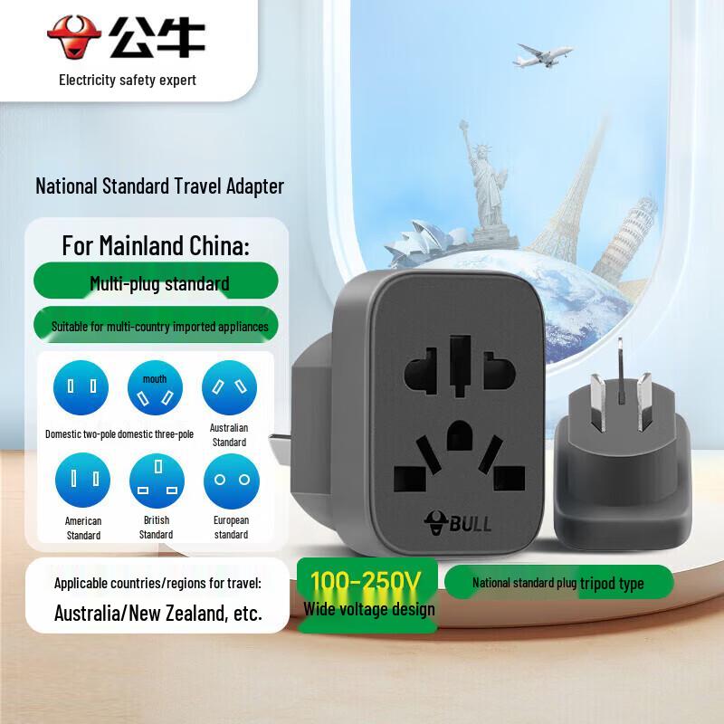 BULL Universal Power Adapters & Industrial Plugs