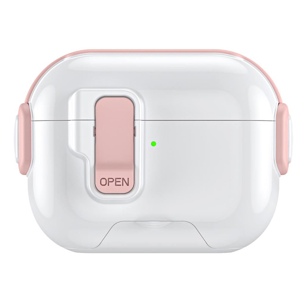For Apple AirPods Pro Case with Phone Stand Function TPU PC TWS Earbuds Protective Cover