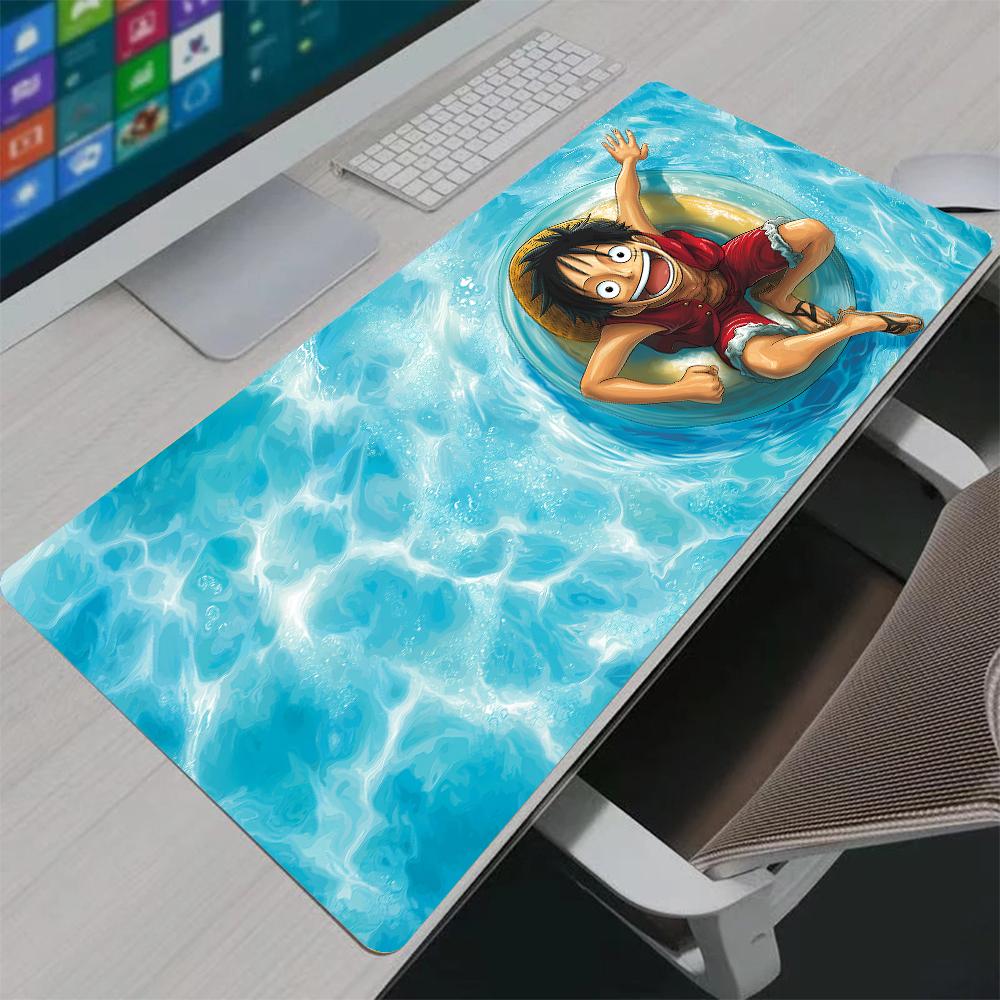 Mouse Pad Gamer Desk Mat PC Computer Sexy Anime One Piece Monkey·D·Luffy Mousepad Keyboard Gaming Accessories Mausepad 30x60x0.2cm
