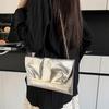 Woman Bags Women's Bags 2025 Spring New European and American Fashion Pleated Shoulder Bag Chain Envelope Bag Tide