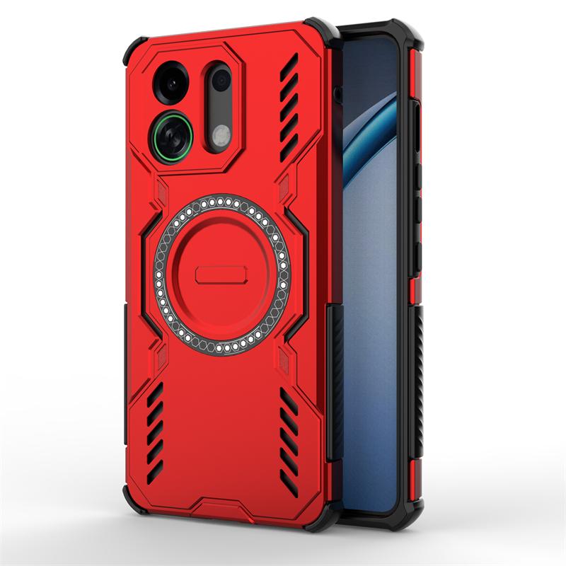 Armor Case For Oppo K13 Turbo Magnetic Adsorption Wireless Charge Cover Oppo K13 Turbo Pro Case For Oppo K13 Turbo Case 6.8 Inch