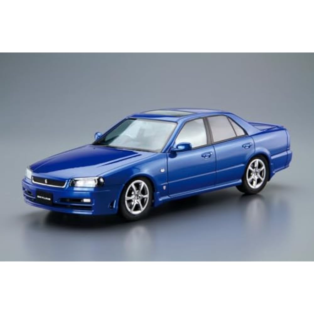 Aoshima Bunka Kyozai (AOSHIMA) 1/24 The Model Car Series No. 98 Nissan ER34 Skyline 25GT-X Turbo ...