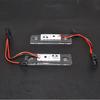 2X Car White Canbus Flawless LED License Plate Light for Skoda