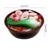 Simulation Food Model Noodles Rice Bowl Mold Window Decoration Photography Props Unique Early Education Puzzle Decor