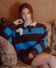 COVERNAT WOMAN Women'S Rugby Sweatshirt Navy