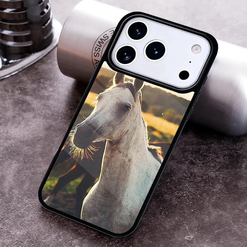 

Красивый Чехол для Телефона с Изображением Лошади для iPhone 17 16 15 Pro Max Air 14 13 12 11 Plus Ударопрочный Чехол iPhone17