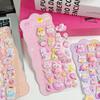 Want To Touch Set of No Squishy 3D Butt Sticker Book Decoration [You'll It] 4, Duplicates, Stickers, Character-Style, Marshmallow-Like, Squeeze-Style
