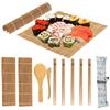 13Pcs/set Bamboo Sushi Making Kit Family   Party Homemade Sushi Gadget For Food Lovers