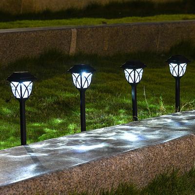 2Pcs Outdoor Solar Pathway Lights Super Bright Automatic On/Off Waterproof Garden