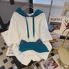 Women's Plus Size Korean Style Casual Loose Short Sleeve Hooded T-Shirt - Summer Design