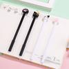 Creative Black Cat Paw Water-based Signature Pen - Cute Stationery for Students