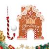 Christmas Golf Games Christmas Toys Portable Gingerbread Holiday Miniature Indoor Golf Set For Kids Adults Family Living Room