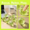 Green Grapes Shape Fruit Squishy Toy Glossy Slow Rising Squeeze Soft Stress Relief Toy  Relaxation