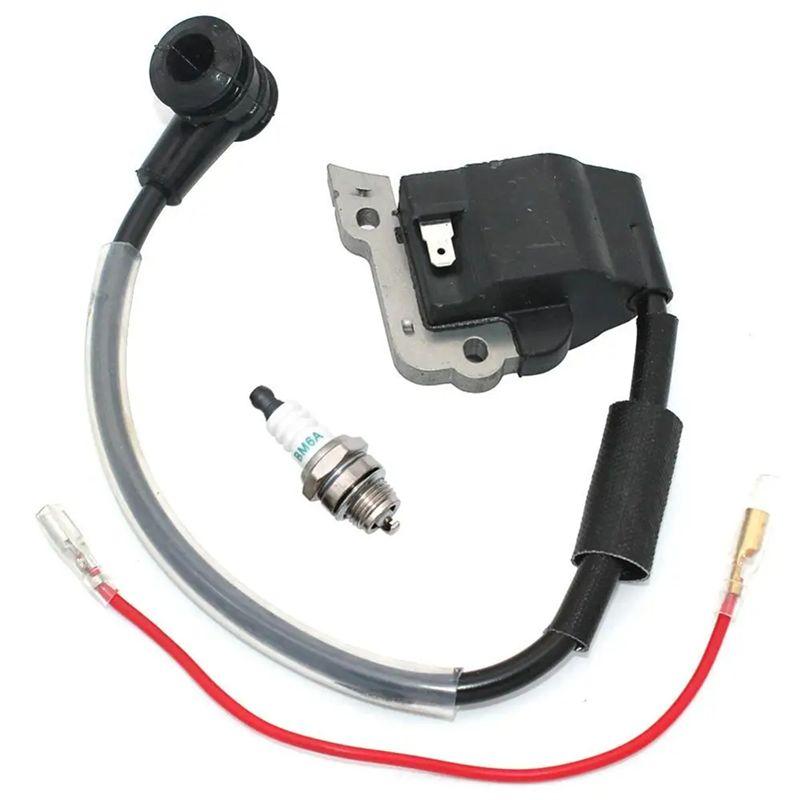 A21F-Ignition Coil W/Spark Plug For Shindaiwa T261 T261B M230 C230 AH231 C230 T230 T231 C230PT P230S Engine Lawn Mover Parts