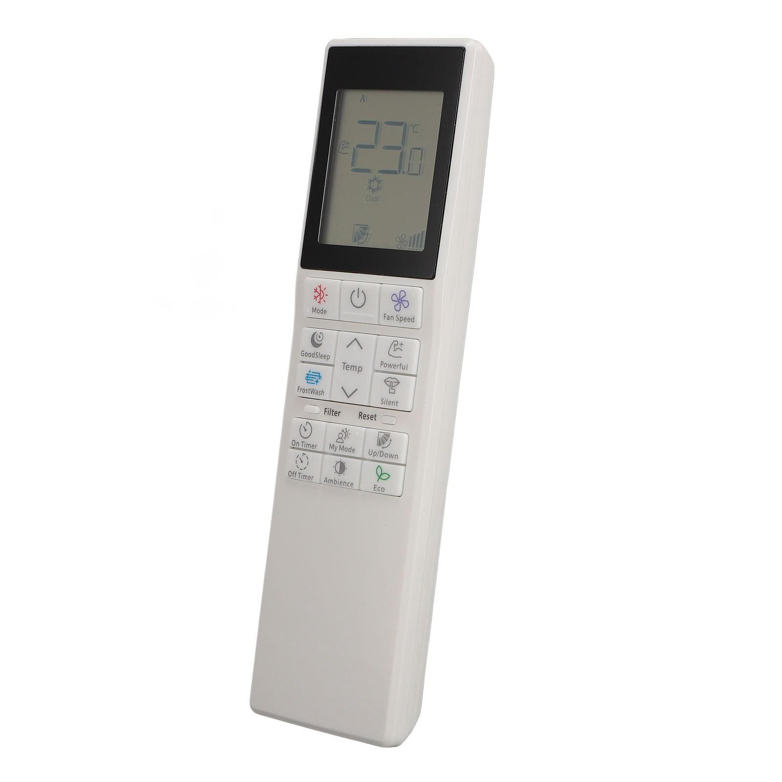 

Air Conditioning Remote Controller Portable AC Remote Control Replacement for RC‑AGU1ED0I RC‑AGS1EA0E RAR‑MOA6