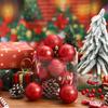 16Pcs/Bag 6CM Christmas Balls Decoration Christmas Tree Hanging Ornaments for Party Decor New Year Navidad Gift 2026 Accessories