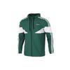 Color Block Woven Windbreaker Hooded Jacket Men Outerwear Green GP5710
