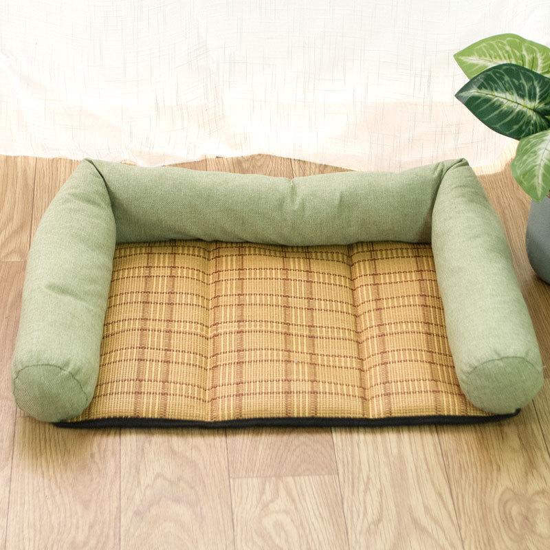 

Летний коврик-гнездо для кошки, новый коврик для собачьей кроватки, большой, средний и маленький плюшевый мишка для собак, летние товары для домашних животных M 62*45cm