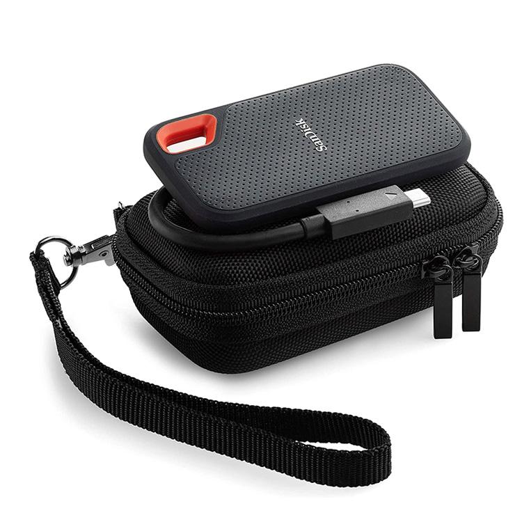 Wholesale Hard Drive Carrying Protective Case EVA Shockproof Portable  Carry Mobile Phone Bag- Case Only чёрный