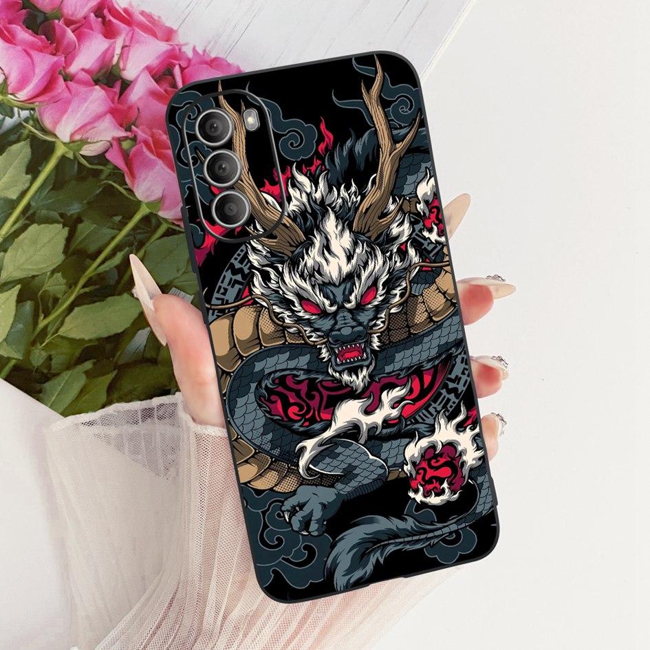 Hülle Für Motorola Moto G51 5G Cover XT2171-2 XT2171-1 Beliebte Blume Weiches TPU Silikon Handyhülle Für Moto G31 G71 5G G 51 Schale
