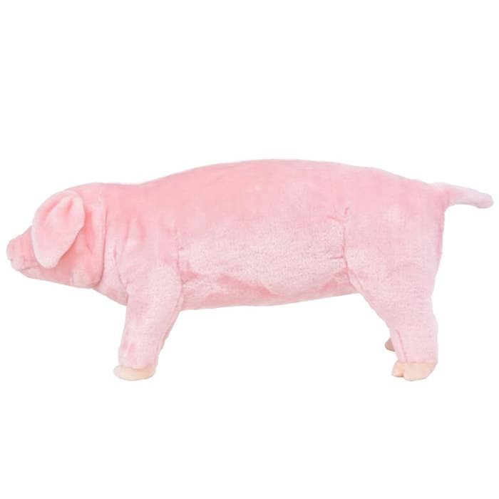 Plush Toy - vidaXL - Pink Pig XXL - 71 X 33 Cm - For Children from 3 Years Old - Soft and Cuddly