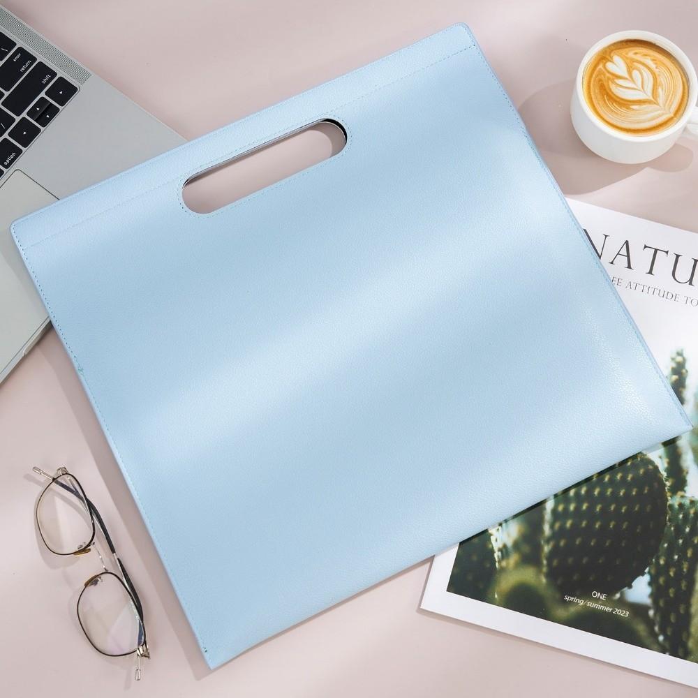 A4 Business File Holder PU Leather Tablet Bag Luxury Document Bag  Office Organizer