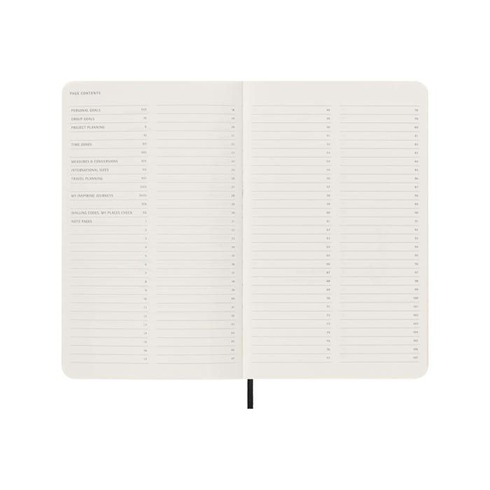 Moleskine Pro Notebook Taccuino Professionale Da Ufficio, Copertina Morbida E Chiusura Ad Elastico, Nero, Large, 192 Pagine