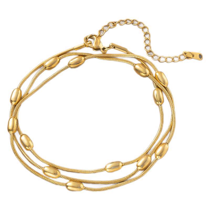 Minimalist Luxury Titanium Steel Necklace Cold Elegant Long Layering Jewelry Durable Colorfast
