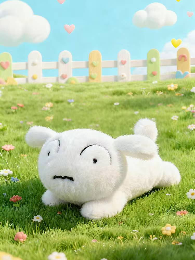 

Newest Prone Crayon Shin-chan Desk Companion Kawaii Stuffed Plush Toy Figure Doll Cartoon Anime Cute Home Decoration Gift Doll 20cm белый