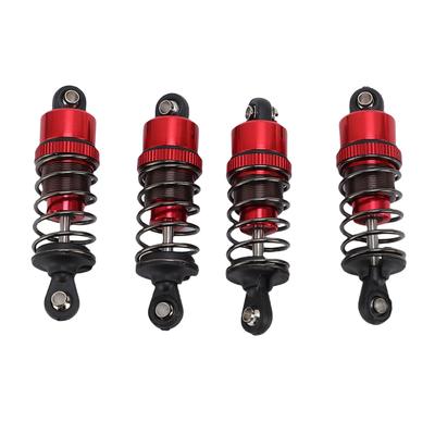 4 Pcs 55mm RC Car S Aluminum Alloy Oil Shocks Damper Set for 1Celsius10 RC Car