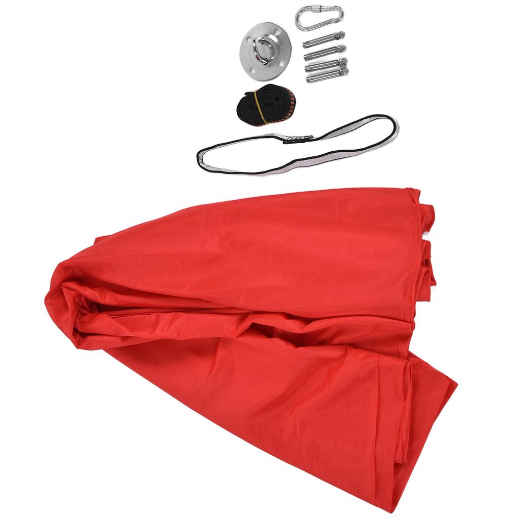 Children Stretch Hammock 1.5m Red Elasticity Learning Skills Get Life Relaxation Comfortable