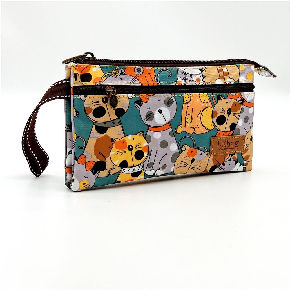 Cartoon Animals Storage Bag Large Capacity Money Pouch Korean Cosmetic Bag  Female