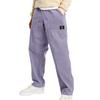 Men Baggy Loose Fit Casual Straight Leg Uncuffed Cargo Sweatpants Fall Winter Velvet Long Trousers