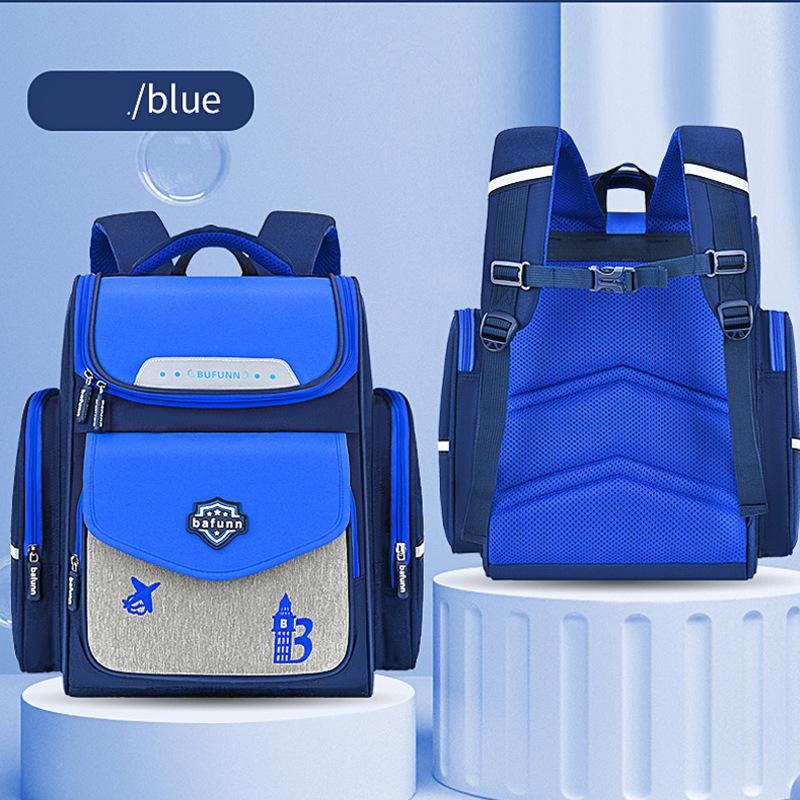 

Высококачественный студенческий рюкзак для облегчения бремени, детская школьная сумка на плечо 41*17*34cm