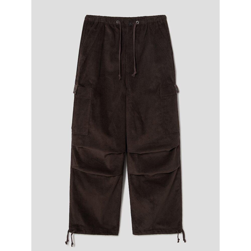 8SECONDS Balloon Corduroy Elastic Pants Brown