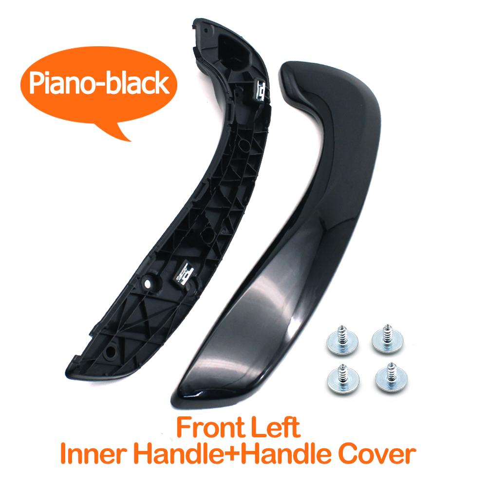 Kit de Manija de Tirador de Puerta Interior Delantera Izquierda Derecha para Renault Megane 3 MK3 Fluence 2008-2016 809540001R 809600007R