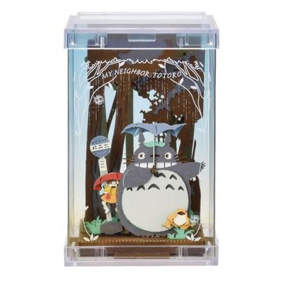 Ensky Mój Sąsiad Totoro Taniec Deszczu W90 x S58 x G58mm Wykonane z i PET [Odnowienie] PTC-T05X Około. papier, ABS,